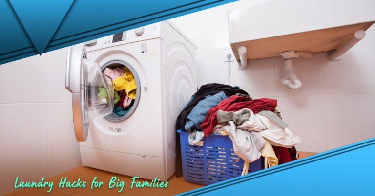 laundry system for large famil