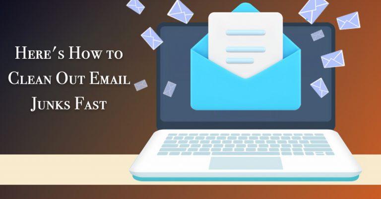 how to clean out email inbox quickly